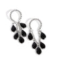 Highest Grade - Black - Paparazzi Earring Image