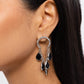 Highest Grade - Black - Paparazzi Earring Image