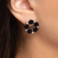 Grace Personified - Black - Paparazzi Earring Image