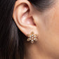 Snowflake Spell - Paparazzi Earring Image