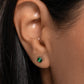 Logical Light - Green - Paparazzi Earring Image