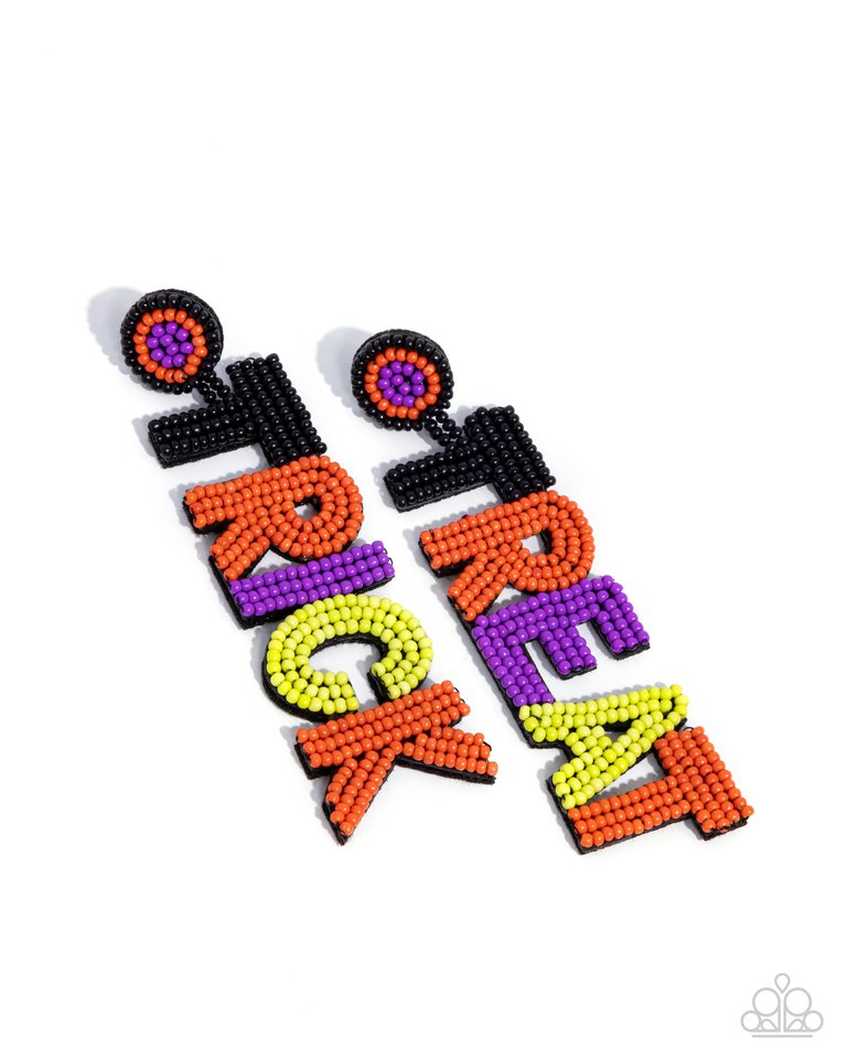 Halloween Hallmark - Multi - Paparazzi Earring Image