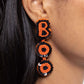 Halloween Bash - Orange - Paparazzi Earring Image