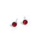 Paparazzi Earring ~ Logical Light - Red