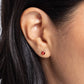 Paparazzi Earring ~ Logical Light - Red