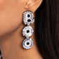 Halloween Bash - White - Paparazzi Earring Image