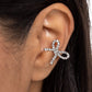Convincing Charm - White - Paparazzi Earring Image