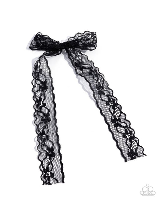 Petite Princess - Black - Paparazzi Hair Accessories Image