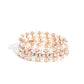 Serene Stack - Gold - Paparazzi Bracelet Image