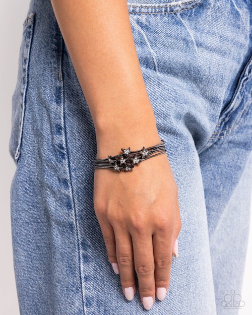 Guest Star - Black - Paparazzi Bracelet Image