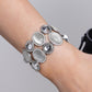 Affixed Appeal - White - Paparazzi Bracelet Image