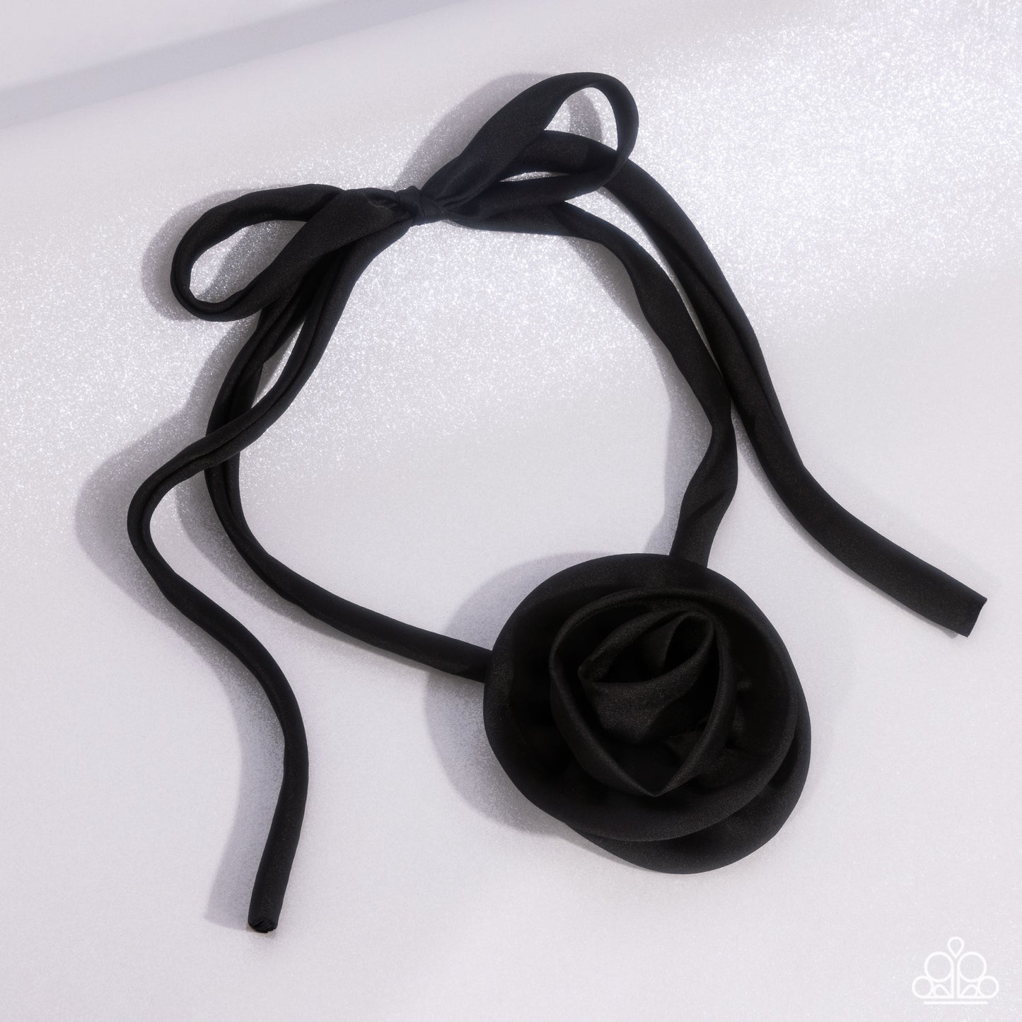 Paparazzi Necklace ~ Rosette Reality - Black