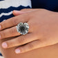 Antique Adornment - Silver - Paparazzi Ring Image