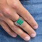 Free-Spirited Finesse - Green - Paparazzi Ring Image