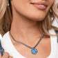 Celestial Catwalk - Blue - Paparazzi Necklace Image