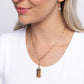 Simple Street - Gold - Paparazzi Necklace Image