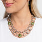 Top of My List - Green - Paparazzi Necklace Image