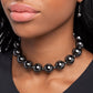 Flattery Will Get You Everywhere - Black - Paparazzi Necklace Image
