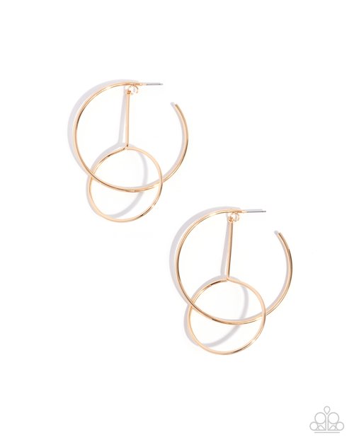 Dreaming of Hoops - Paparazzi Earring Image