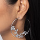 Blooming Benefit - Silver - Paparazzi Earring Image