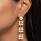 Pearl Pastime - Gold - Paparazzi Earring Image