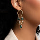 Highest Grade - Green - Paparazzi Earring Image