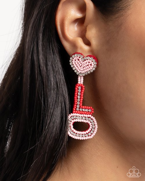 Visible Valentines - Earrings - Paparazzi Earring Image