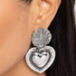 Mythical Moment - Silver - Paparazzi Earring Image