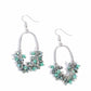 Chandelier Check - Green - Paparazzi Earring Image