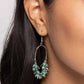 Chandelier Check - Green - Paparazzi Earring Image