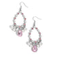 Baroness Behavior - Pink - Paparazzi Earring Image