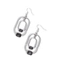 Matching Magic - Silver - Paparazzi Earring Image