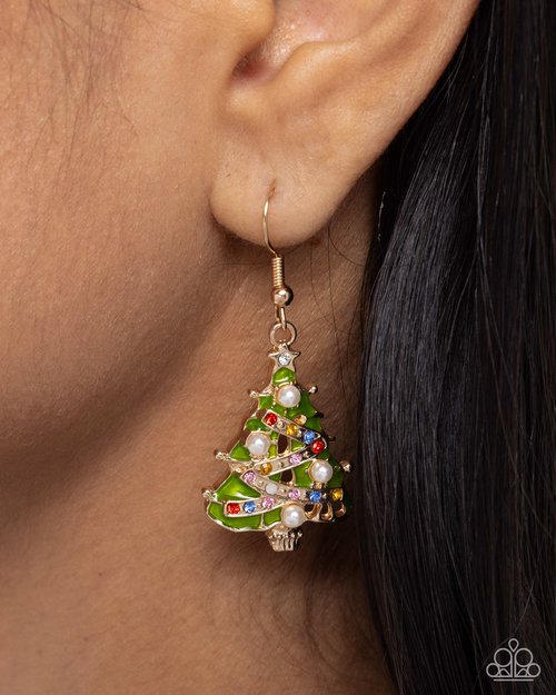 O Christmas Tree - Paparazzi Earring Image