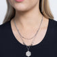 Clandestine Chains - Silver - Paparazzi Necklace Image