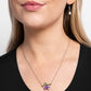 Tulip Drops - Purple - Paparazzi Necklace Image