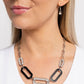 Painted Paladin - Black - Paparazzi Necklace Image