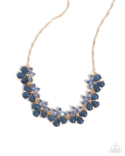 Consistent Chic - Blue - Paparazzi Necklace Image