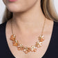 Consistent Chic - Orange - Paparazzi Necklace Image