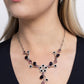 Blossom Queen - Purple - Paparazzi Necklace Image