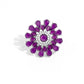 Steady Shimmer - Purple - Paparazzi Ring Image