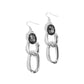 Lavish Loyalty - Silver - Paparazzi Earring Image
