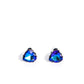 Sweetheart Stunner - Blue - Paparazzi Earring Image