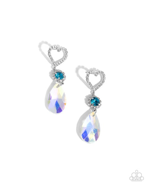 Faceted Frenzy - Paparazzi Earring Image