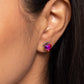 Sweetheart Stunner - Pink - Paparazzi Earring Image