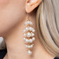 Talk of The Ton - Gold - Paparazzi Earring Image