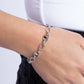 Light-Catching Leisure - Blue - Paparazzi Bracelet Image