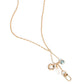 Limitless Lanyard - Gold - Paparazzi Necklace Image
