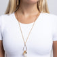 Limitless Lanyard - Gold - Paparazzi Necklace Image