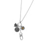 Bumblebee Bling - Orange - Paparazzi Necklace Image