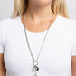 Lanyard Legacy - Silver - Paparazzi Necklace Image